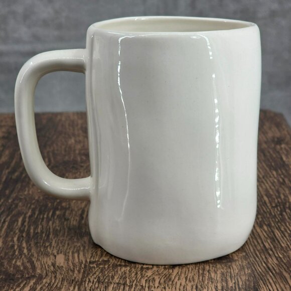 Rae Dunn STAY WILD LL Large Letter Mug Coffee Tea Cocoa Farmhouse Cream Black - Picture 4 of 7